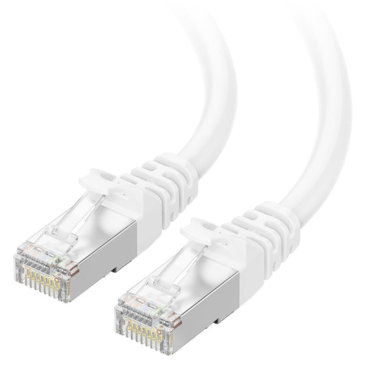 10Gbps 6A 50ft, 6A Cat6A Cable Matters Snagless Shielded Cat Ethernet Cable - Cat Cable, Cord, Ethernet Cord, White
