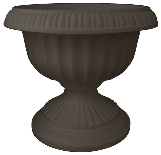 Bloem Grecian Urn Planter, 18", Peppercorn