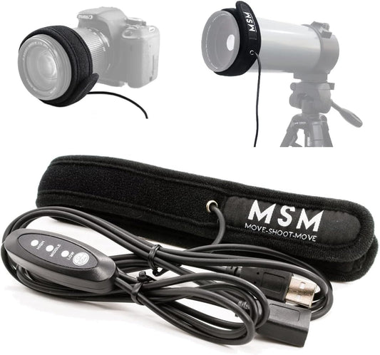 -25, 350mm 4.26" Lens Warmer with Cold Flexible Cable Down to Dew Heater Strip Prevents Lens from Dew, Fog