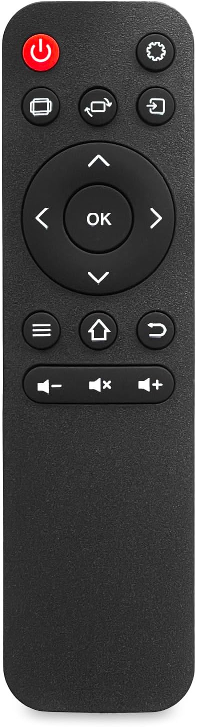 ZECARFA H1 H1 (H1 Replacement Mini Projector Remote Compatible with HAPPRUN Projector Remote Control Remote Control)