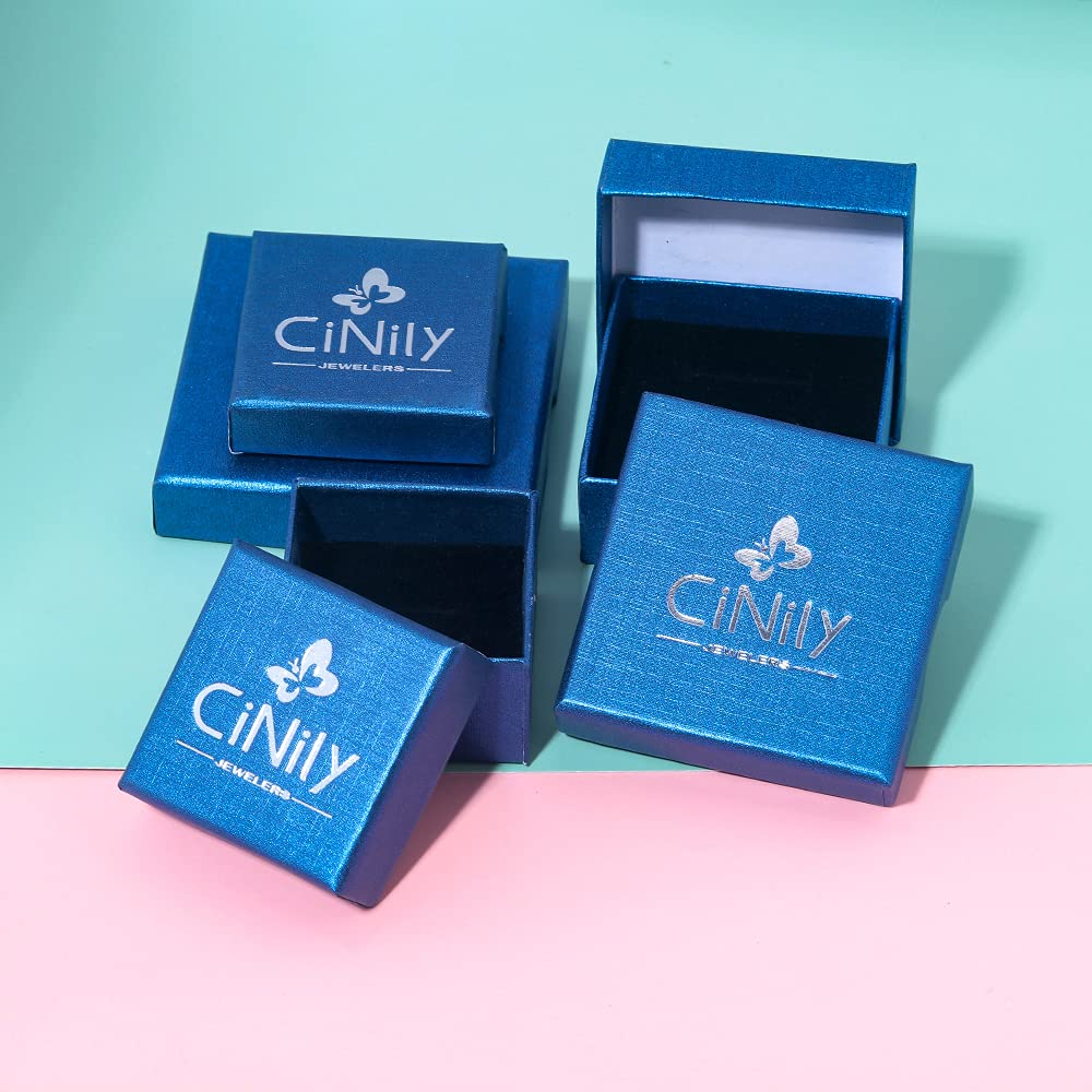 CiNily 2 Pairs Hoop Earring Set for Women Rose Gold Plated Opal Small Hoop Earring Hypoallergenic Cubic Zirconia Tiny Earrings