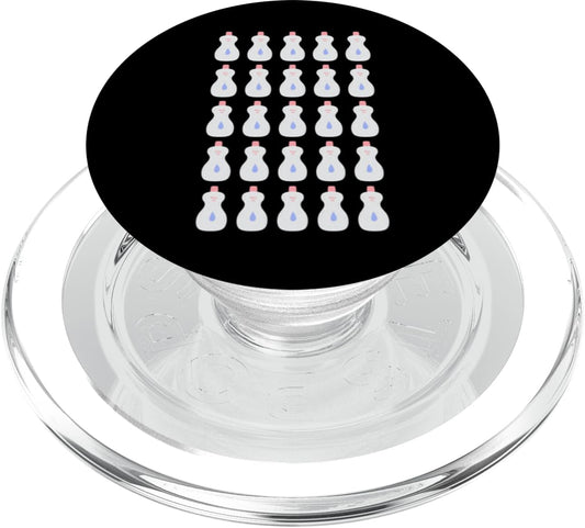 1000 baby oil bottles Funny Baby Oil Bottles PopSockets PopGrip for MagSafe