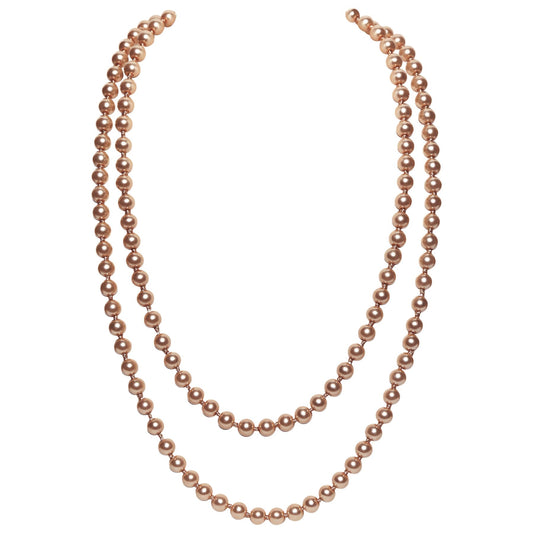 BABEYOND Long Pearl Necklace Faux Pearls Necklace Set Beaded Long Pearls Necklace 1920s Gatsby Costume Jewelry