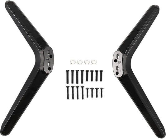 17mm-20mm Universal TV Stand, Table Top TV Stand Base Replacement, TV Base Pedestal Feet TV Stand Mount Legs Easy