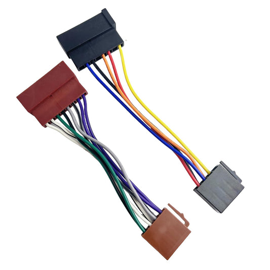 16Pin 1985-2004, 8Pin+8Pin 1986-1995 1986-2002 Aftermarket Stereo Wiring Harness for Ford Android Car Stereo Harness