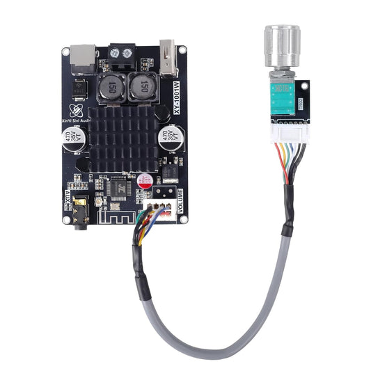 100W, TPA3116 9-24V) Bluetooth Amplifier Board Mono Audio Amp with IPEX Antenna Connector, TWS Pairing