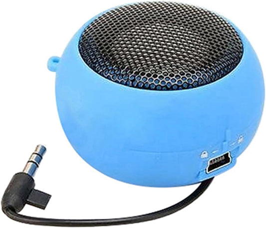 YOXIER Mini Portable Hamburger Speaker in Blue Fun and Functional