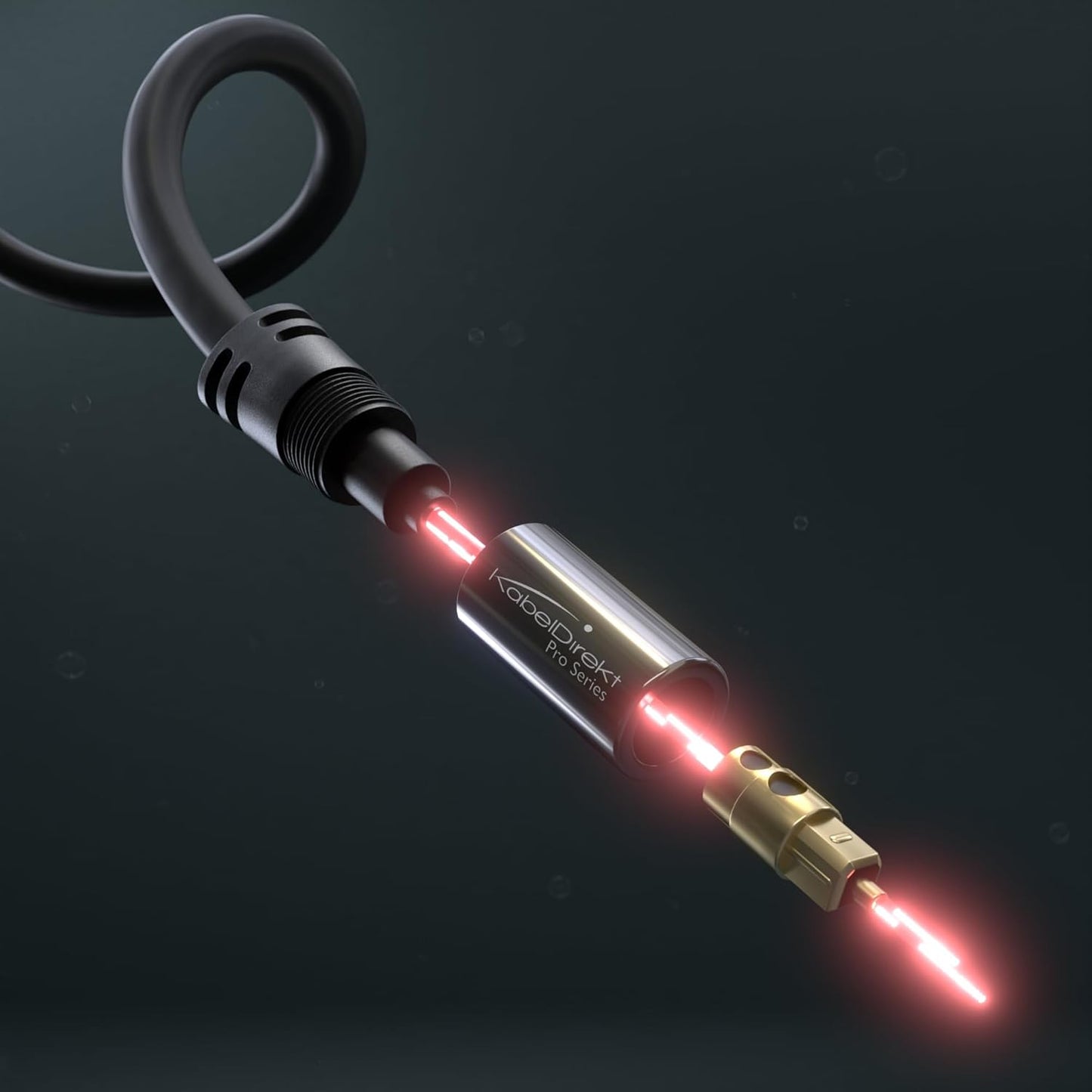 50ft PS4 TOSLINK Optical Audio Cable Designed in Germany Fiber Optic Cable for Soundbar, SPDIF Digital Optical Audio