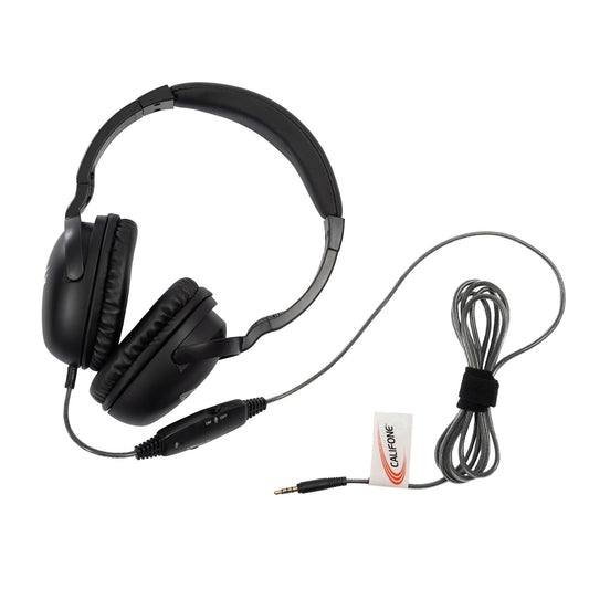 1886PLC-6 6-Person 6 Califone Spirit SD Listening Center for Classrooms, Media Player Boombox with Headphones