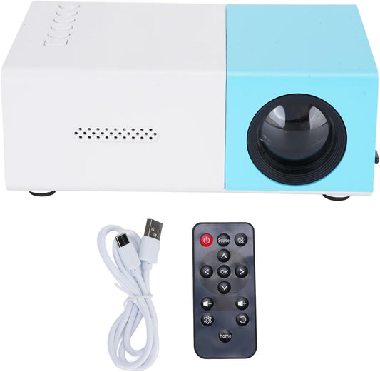Yosoo Health Gear 1080P Mini Projector, Portable Outdoor Home Theater Movie Projector with Adjustable Stand for Phone