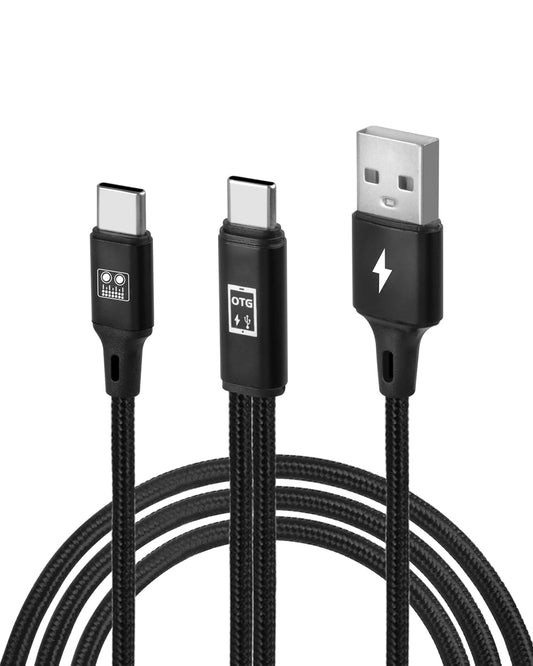 2 1 GELRHONR USB C OTG Sound Card Cable, in Type C Sound Card Audio Cable for Live Streaming, Recording, Voice