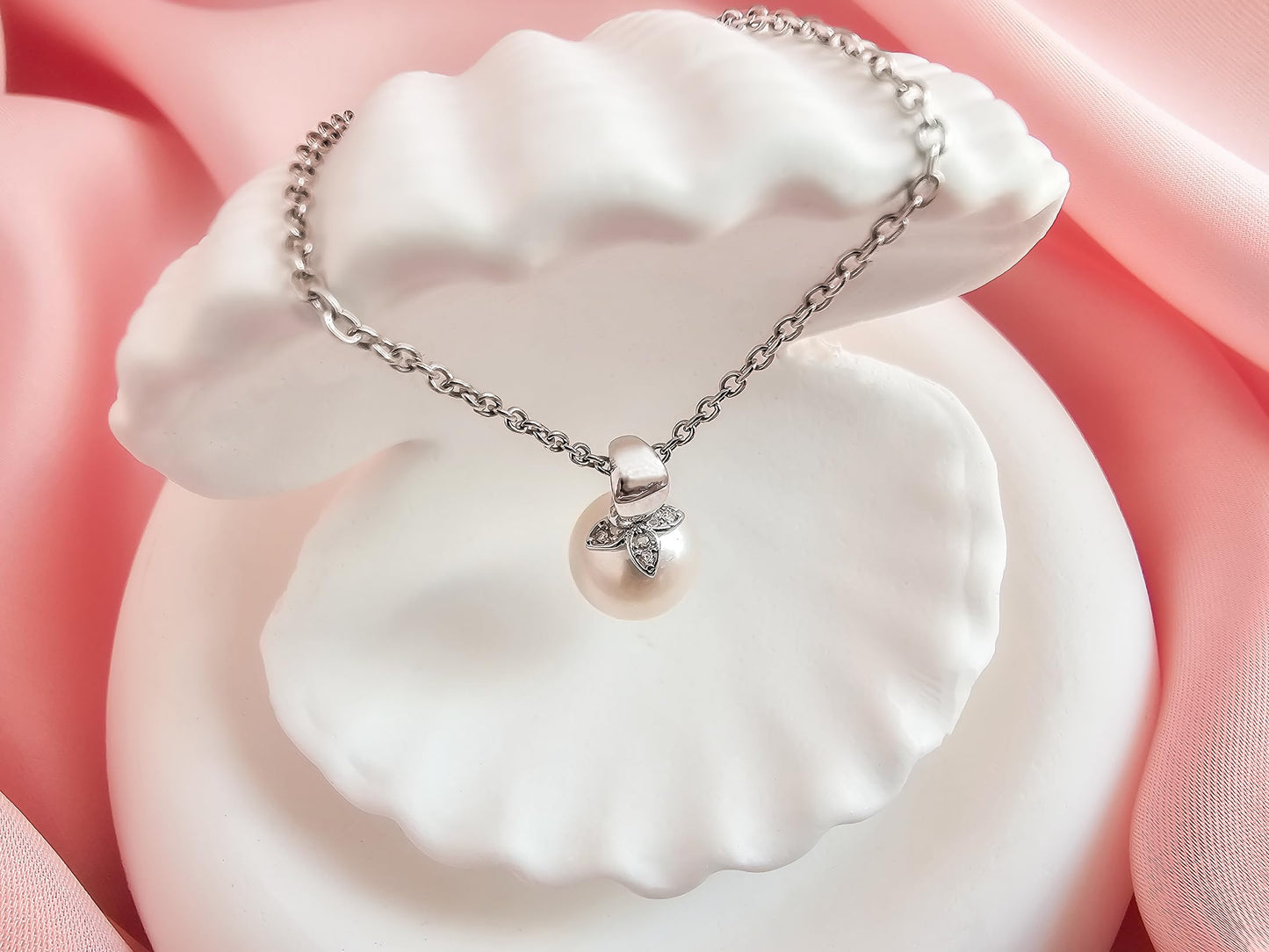 Gifts For Wife Wedding Anniversary - Mothers day gifts - AAA+ Real Pearl Necklaces For Women (18k Gold Plating 925 Sterling Silver) Mothers day necklace ideas Birthday Freshwater Pearl Necklace