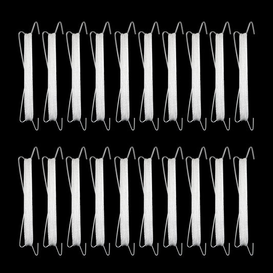 Bandelt 20pcs Tomato Support J Hooks, Tomato Climbing Hooks with 39ft Twine to Prevent Tomatoes from Pinching or Falling Off for Plant Vegetable Plant Fruit Flower