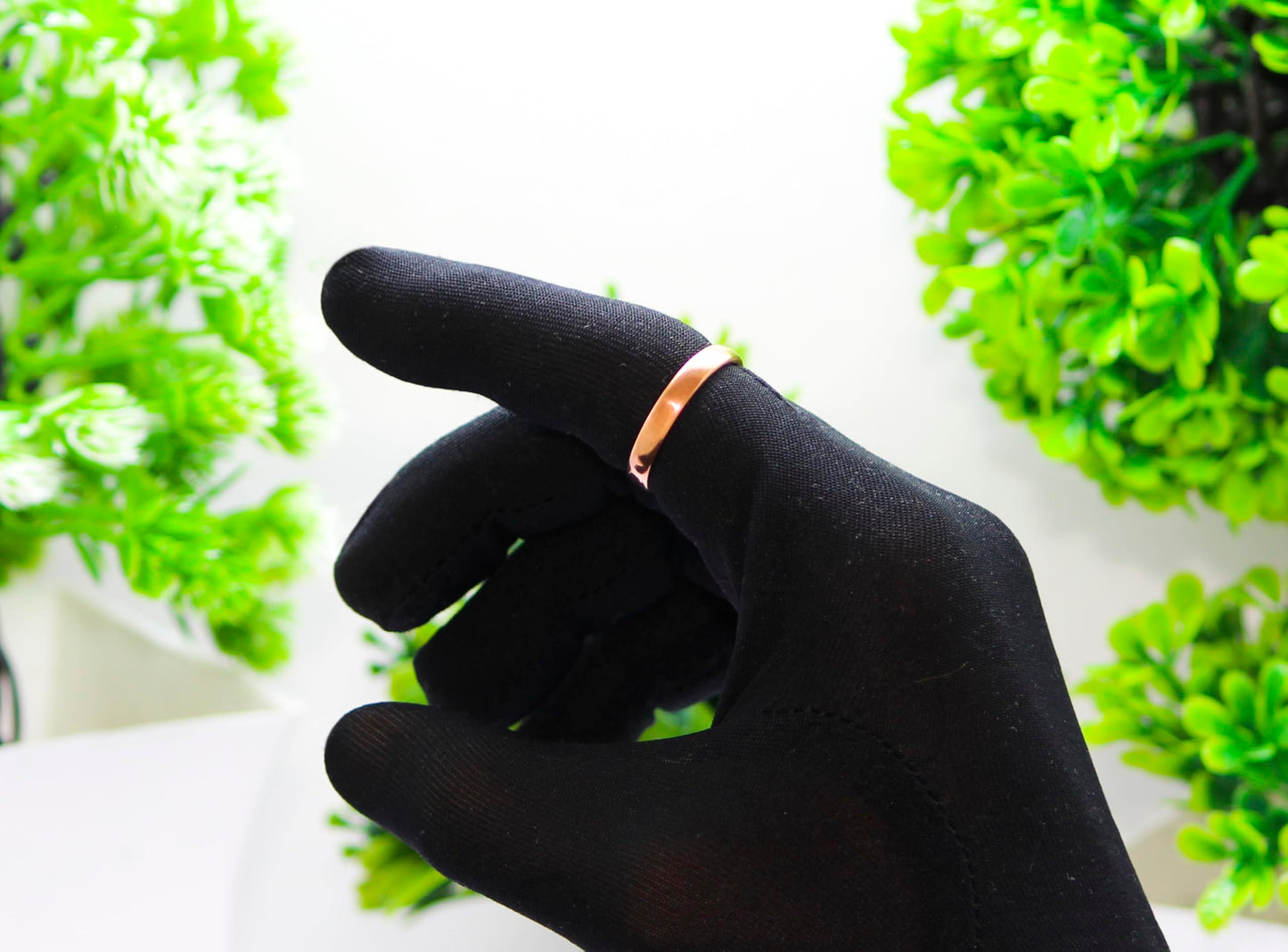 Krishnaa Jewels Pure Copper Handmade Classic Band Ring Ethnic Gift Jewelry for Men and Women (7)