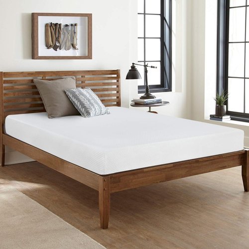 FDW 8-Inch Gel Memory Foam Mattress - Medium Firm | Pressure Relief & Cooling | White Bed in a Box