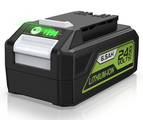 ELECtrysium 6.5Ah Replacement for Bissell 24V Battery | 3X Longer Runtime vs OEM | Full Cleanview XR & XR Pet Series Compatibility 3789U 3797V | 3-Year Warranty | LED Power Indicator