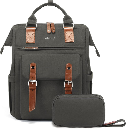 Backpack Commuter Backpack Backpack 17 Inch, LOVEVOOK Laptop for Women Work Travel Business Computer Bag Teacher Doctor