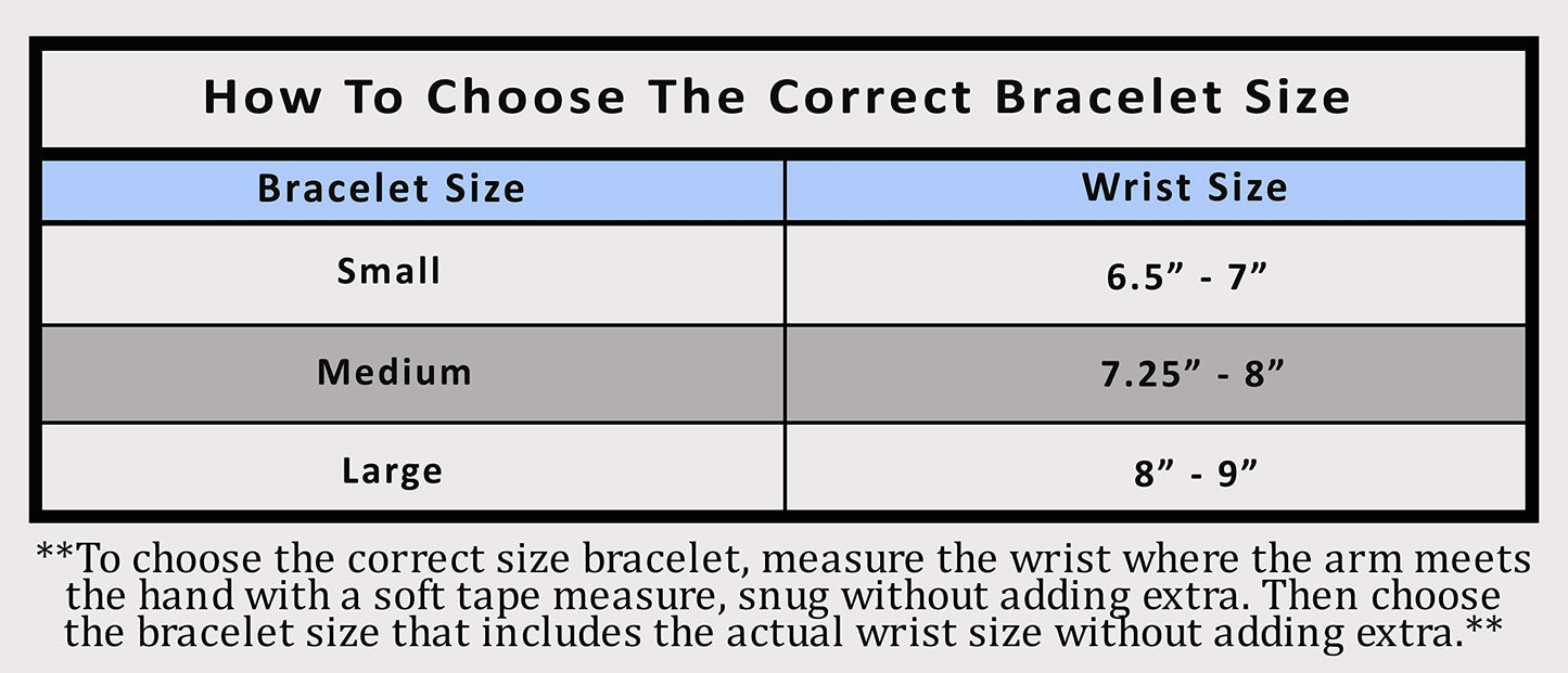 MAGNETJEWELRYSTORE Copper Magnetic Bracelet, For Men and Women, High Power Magnets, Adjustable Bangle Waves