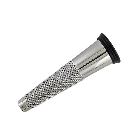 Fox Run Stainless Steel Cone Nutmeg Grater, 6" With Storage
