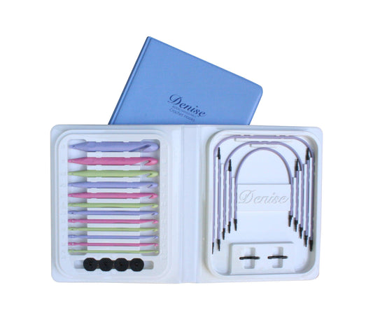Denise Interchangeable Crochet Hook Set, Pastel