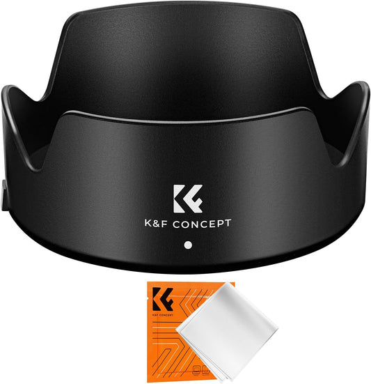 24-105mm F4-7.1 18-135mm f/3.5-5.6 EW-73D K&F CONCEPT Lens Hood Compatible with Canon RF is STM,EF-S is USM Lens