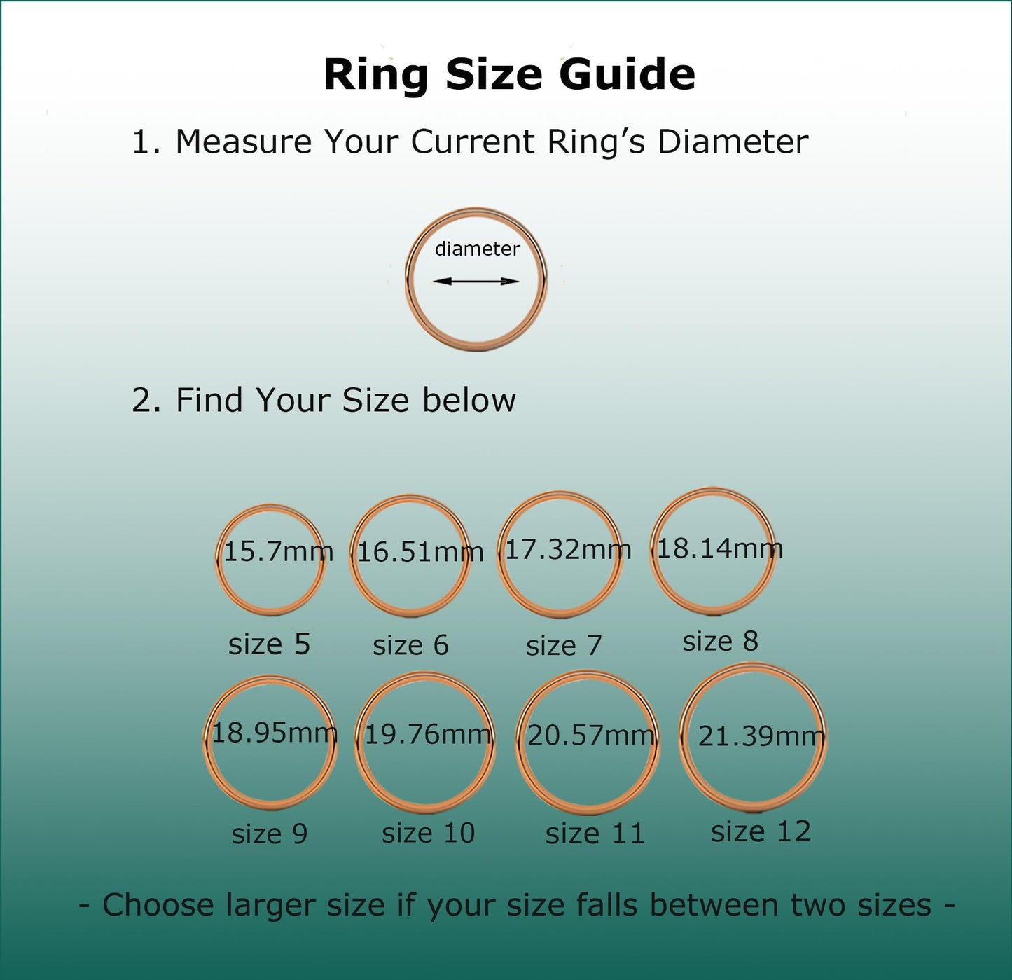 IVY & BAUBLE Pure Uncoated 3mm Copper Ring for Men & Women – Raw Authentic Solid Copper Band – Crafted in USA – Lab-Tested & Wellness Jewelry, Sizes 6