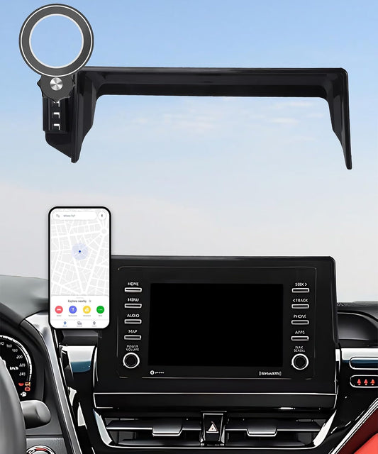 AbeeyGeomarn 2021-2024 7 Inch 360 Car Phone Holder for Toyota Camry Accessories Apply to Touch Screen Fixed Clip
