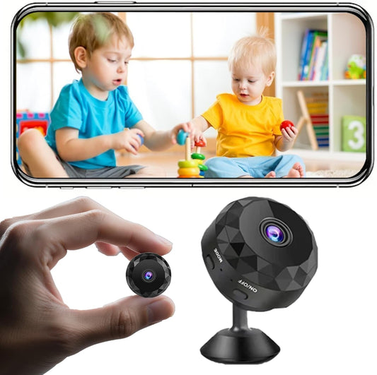 ZMDCAM 2K Hidden Camera - WiFi Mini Wireless Security Camera, Perfect for Indoor and Outdoor Security and Pet/Baby