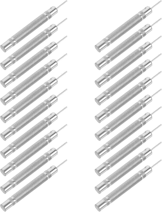 20pcs Set 0.8mm Sim Card Tray Ejector Pins for Mobile Phones, Cell Phone Repair Tool with Replaceable Needle Tips, Sim