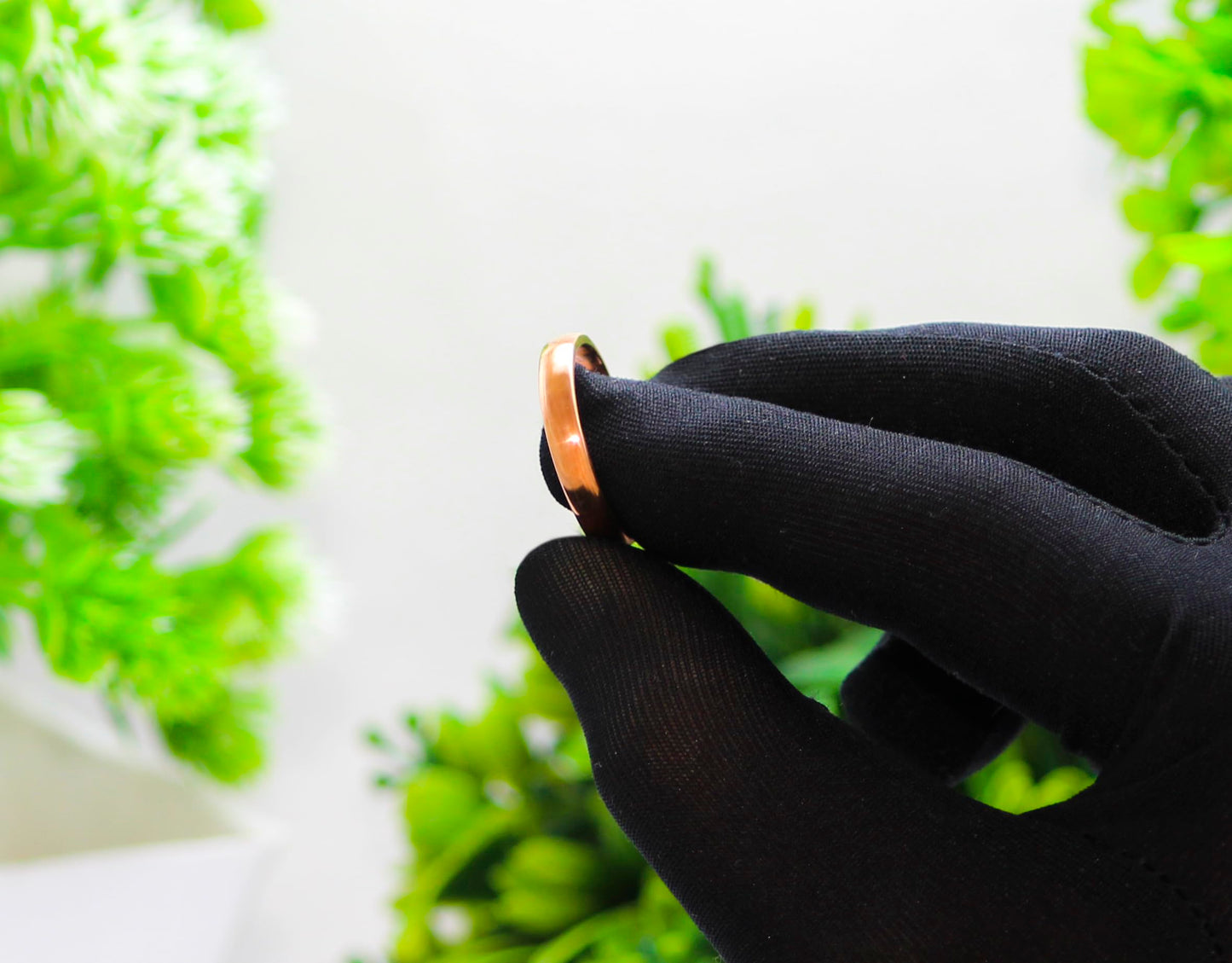 Krishnaa Jewels Pure Copper Handmade Classic Band Ring Ethnic Gift Jewelry for Men and Women (3)