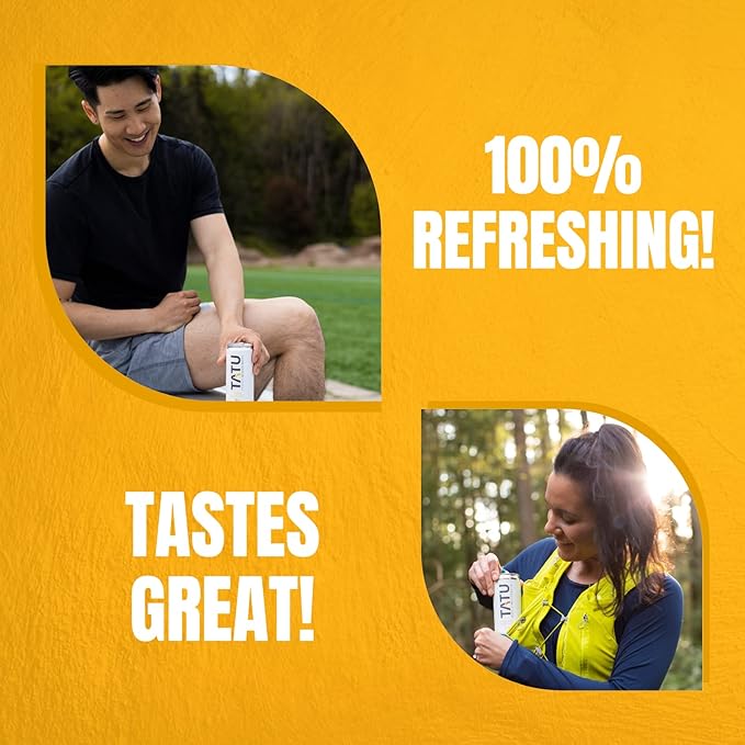 TATU Ready-To-Drink Protein Infused Water Orange Mango 4 Pack. 15 grams of whey protein isolate, 0 grams of sugar, only 60 calories. Lemon Ginger and Orange Mango. Gluten Free, lactose free.
