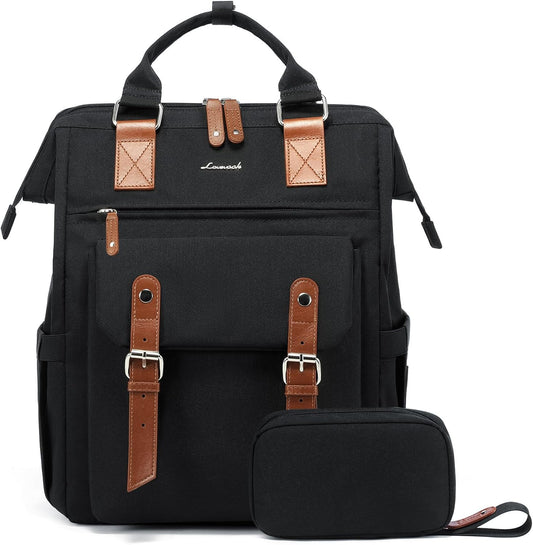 Backpack Backpack Pack, Backpack, 15.6 Inch LOVEVOOK Laptop for Women, Teacher Nurse Work Laptop Bag, Waterproof Travel