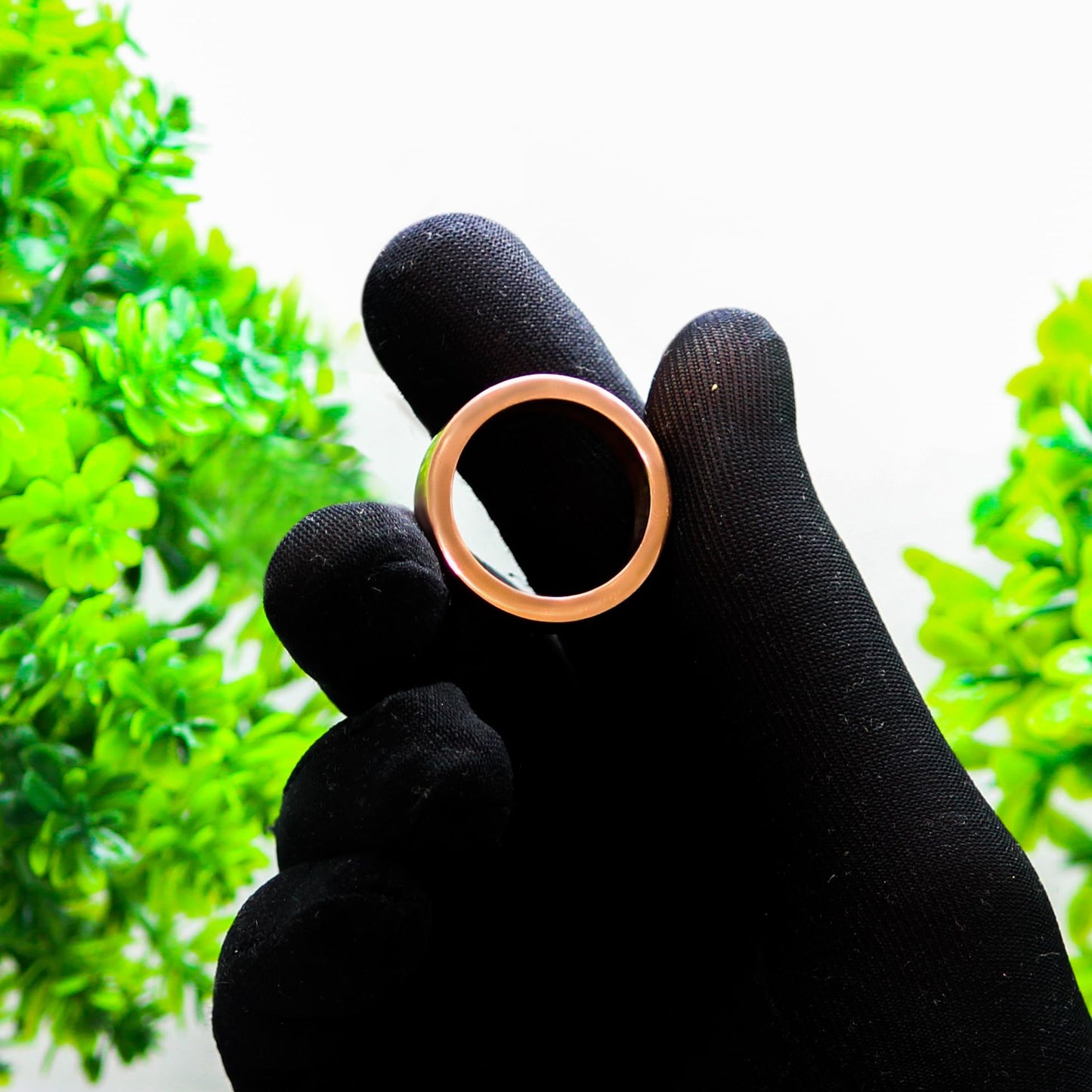 Krishnaa Jewels Pure Copper Handcraftede Natural Healing 2mm Heavy Thick Ring Ethnic Jewelry for Men and Women (13)