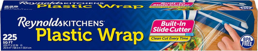 Reynolds Kitchens Quick Cut Plastic Wrap - 225 Sq Ft | Effortless Food Storage Solution