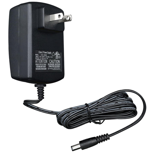 12V 2A 10ft 24W 1.5A 1A 0.8A 0.5A UL Listed Long Power Supply Adapter, AC/DC Switching Adapter for LED Strip Lights