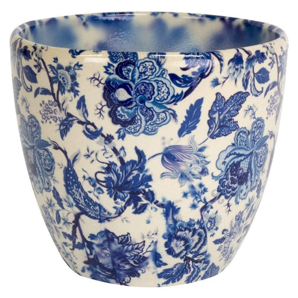 Ivyline Monza 6" Vintage Planter - Blue