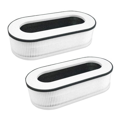 Flintar RP-AP068 Replacement Filter, Compatible with RENPHO Compact Air Purifier RP-AP068, 3-in-1 H13 Filtration and Activated Carbon Filter, 2-Pack