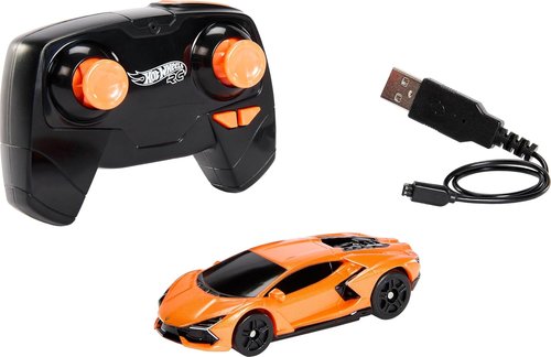 Hot Wheels Remote-Control Lamborghini Revuelto - 1:64 Scale RC Toy Car with USB Recharge & Turbo Boost