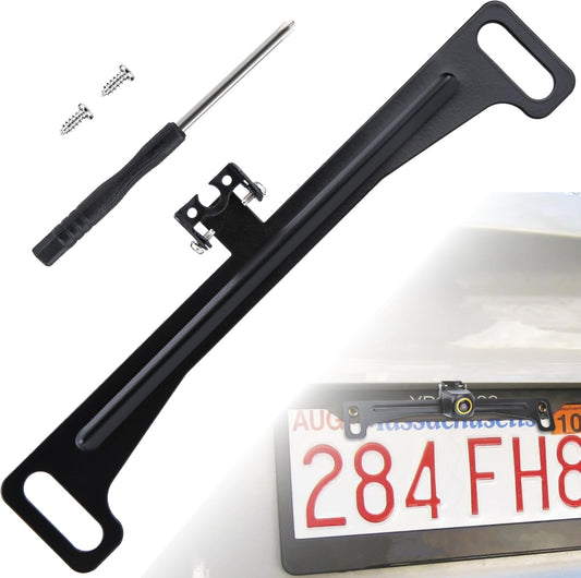 Backup Camera License Plate Mount, Rear Camera Back up Bracket, Universal Car Dash Cam Mirror Mount, Camera Mounting