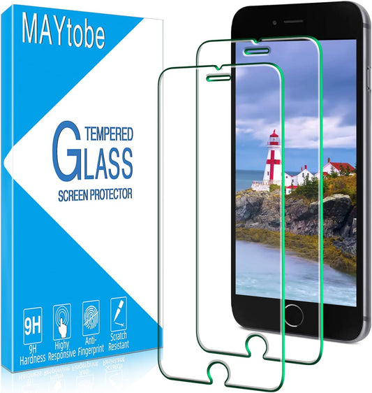 [2 Pack 3, 2022, 2, 2020 MAYtobe Tempered Glass Designed For iPhone SE SE iPhone SE SE Screen Protector, Anti-Scratch