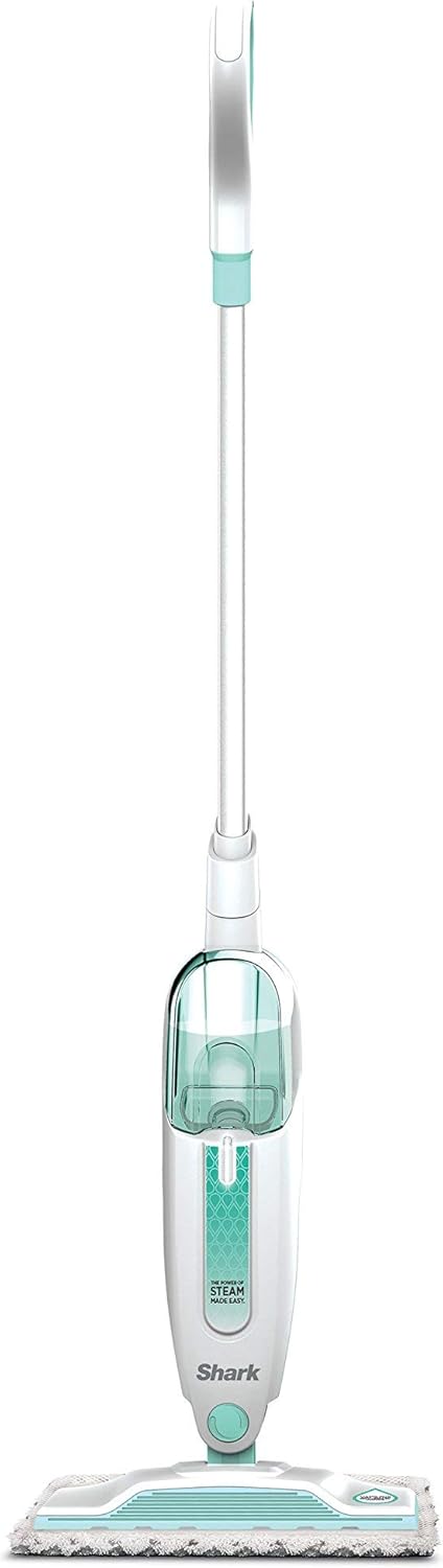 Shark S1000 Electric Floor Cleaner Mop - Powerful Cleaning Performance | Renewed, White