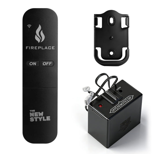 Gas Fireplace Remote Control Kit, On/Off Remote Control,for Millivolt Valve System, Replace for skytech 1420-A,1420TH-A,1001-A,1001TH-A -TX 3001,Napoleon F45,Acumen RCK-IW,and More