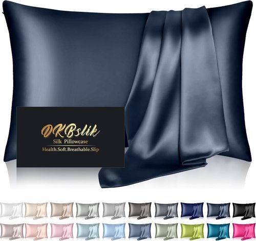 Mulberry Silk Pillowcases by Mood Indigo - Queen Size | Luxurious Silk for Hair & Skin Care