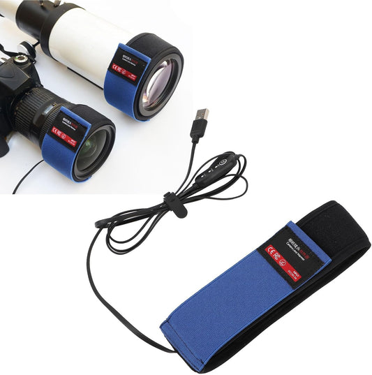 Zopsc 3 Settings, (545mm) Lens Heater, USB Powered with Temperature Dew Heater Strip for Telescopes, Viewfinders