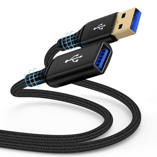10FT 3.0 Headset USB Extension Cable, Long USB Extender USB Extension Cable, Male to Female Cord High Data Transfer