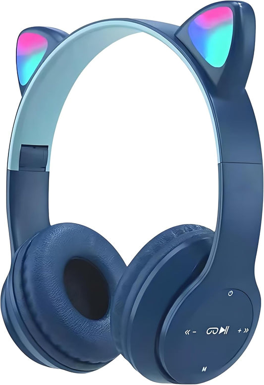 YY KATTY Upgraded Hybrid Active Headphones with Transparent Modes Playtime Wireless Bluetooth with Mic, Deep Bass