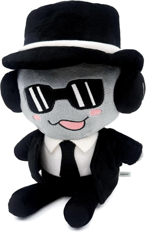Forsaken Black Plush Toy - Soft Stuffed Animal Character | Cute Collectible Gift for Kids & Gamers