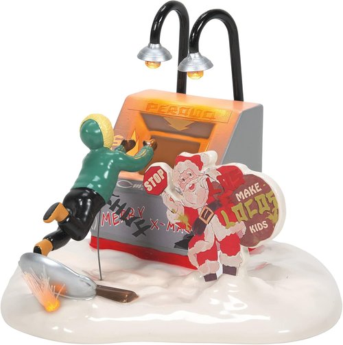 Department 56 | National Lampoon's Christmas Vacation Clark's End Run Lit Figurine - 5.9 Inch, Multicolor