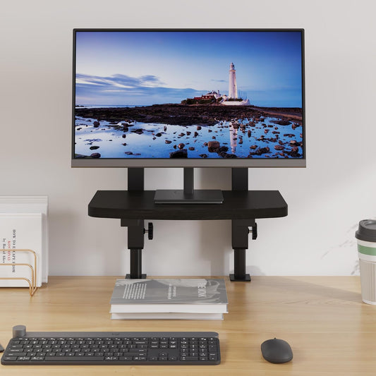 13 30 Inch Setup TigerDad Adjustable Monitor Stand Riser for Desk, Computer Screen Stand for to Flat Screen LCD LED