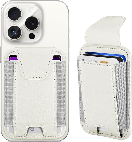 17, 16/15/14/13/12 7 Miroddi for MagSafe Wallet with Privacy Flap, Strongest Magnetic Card Holder for iPhone iPhone
